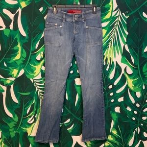 Vintage Guess Straight Leg Blue Jeans